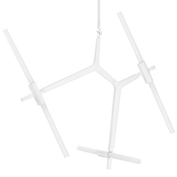 Люстра Агнес Chandelier White 6 Белый Люстра Агнес Chandelier White 6 Белый в Рязани | Loft Concept