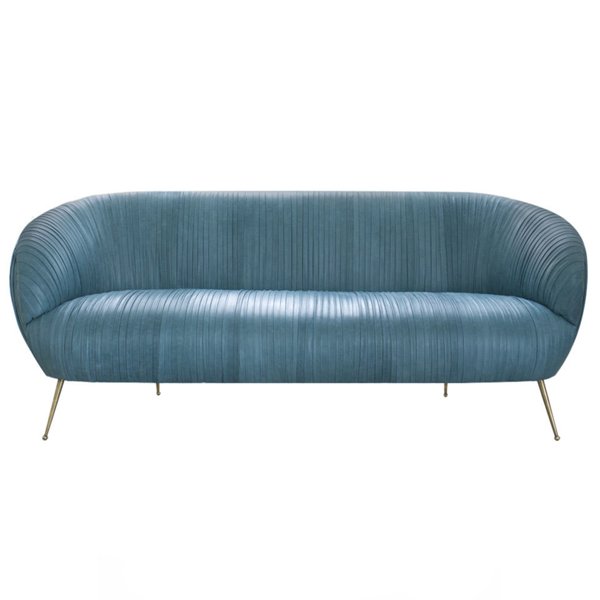Софа Kelly Wearstler Souffle Settee Leather ivory ( слоновая кость ) Черный Светло-голубой Темно-синий Молочный Софа Kelly Wearstler Souffle Settee Leather ivory ( слоновая кость ) Черный Светло-голубой Темно-синий Молочный в Рязани | Loft Concept