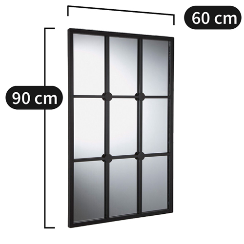 Зеркало-окно Rect Black 90 Зеркало-окно Rect Black 90 в Рязани