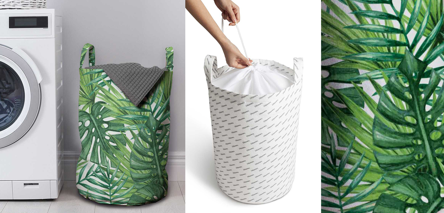 Корзина Tropical Leaves Basket - фото