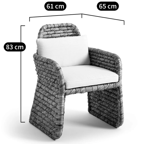 Плетеное кресло Madge Wicker Armchair Плетеное кресло Madge Wicker Armchair в Рязани