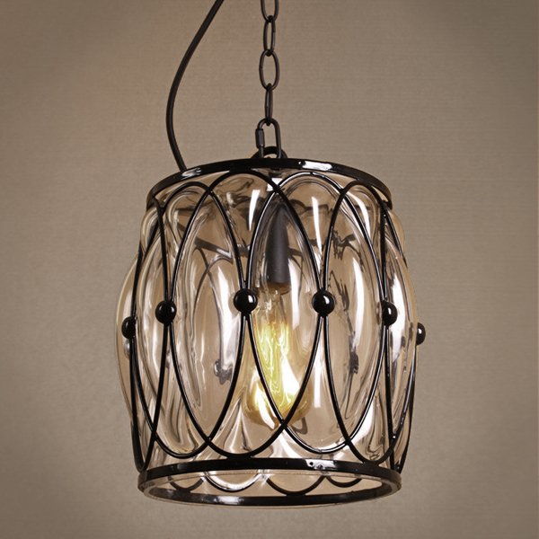 Подвесной светильник Metal Mesh and Glass Pendant II Подвесной светильник Metal Mesh and Glass Pendant II в Рязани | Loft Concept