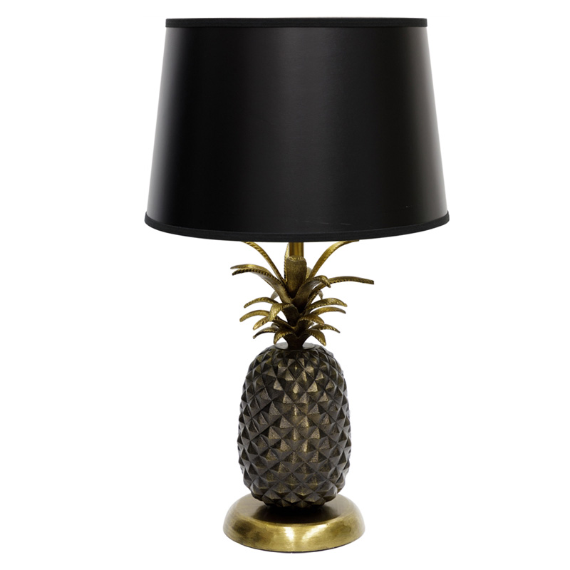 Настольная лампа Tropical Pineapple Черный Золотой Настольная лампа Tropical Pineapple Черный Золотой в Рязани | Loft Concept