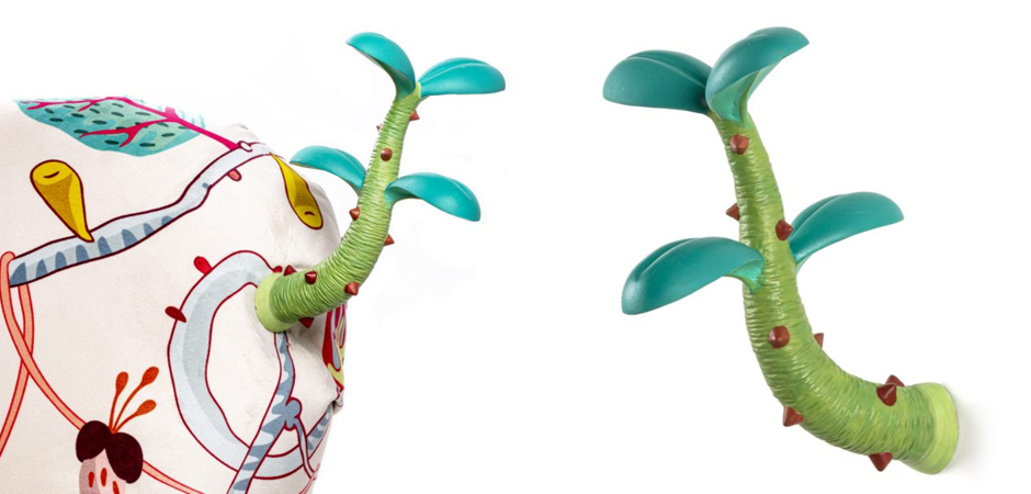 Аксессуар Seletti Hangers Sprout Medium Coloured L Аксессуар Seletti Hangers Sprout Medium Coloured L - Loft-Concept в Рязани