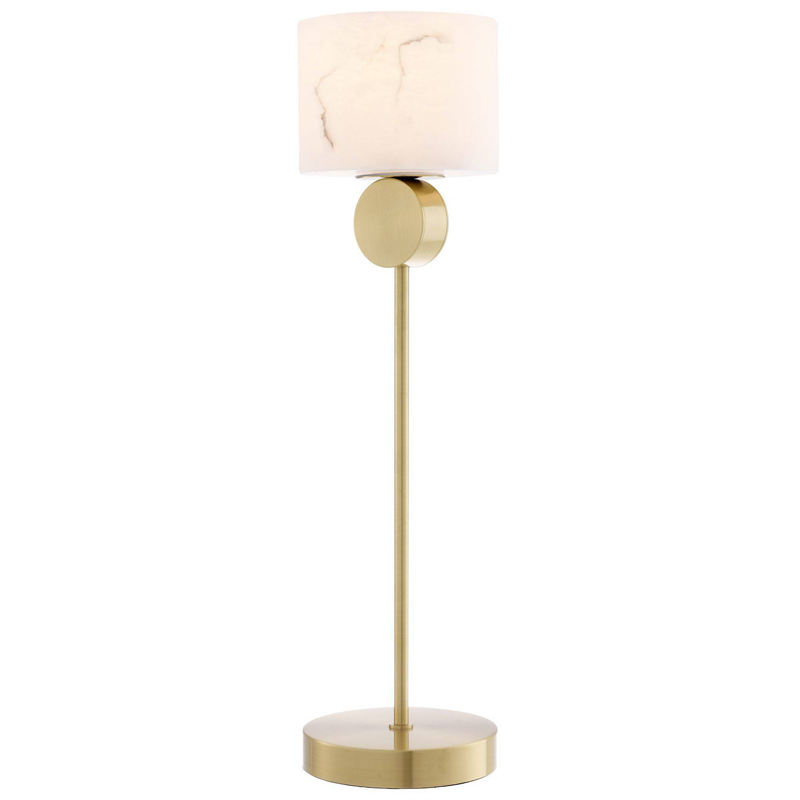 Настольная лампа Eichholtz Table Lamp Etruscan Латунь Белый Настольная лампа Eichholtz Table Lamp Etruscan Латунь Белый в Рязани | Loft Concept