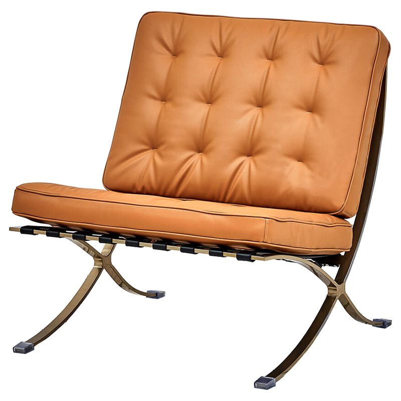 Кресло Barcelona Caramel Chair Карамель Кресло Barcelona Caramel Chair Карамель в Рязани | Loft Concept