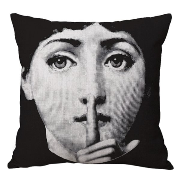 Декоративная подушка Fornasetti 002 Декоративная подушка Fornasetti 002 в Рязани | Loft Concept