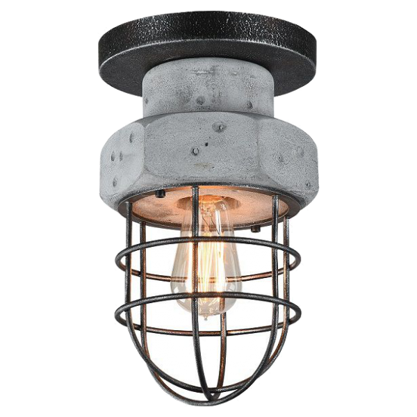 Потолочный светильник Concrete Bolt Chandelier Потолочный светильник Concrete Bolt Chandelier в Рязани | Loft Concept
