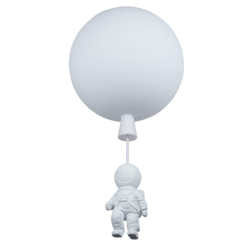 Потолочный светильник Cosmonaut white ball Белый Потолочный светильник Cosmonaut white ball Белый в Рязани | Loft Concept