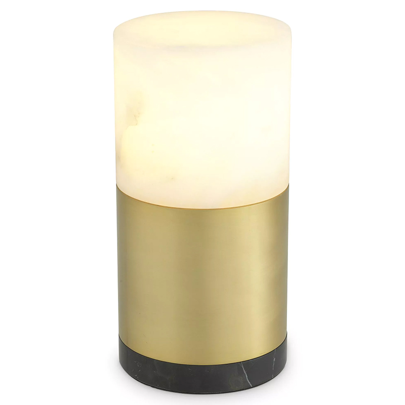 Настольная лампа Eichholtz Table Lamp McLean 15 cm Белый Мрамор Bianco Латунь Черный Мрамор Nero Настольная лампа Eichholtz Table Lamp McLean 15 cm Белый Мрамор Bianco Латунь Черный Мрамор Nero в Рязани | Loft Concept