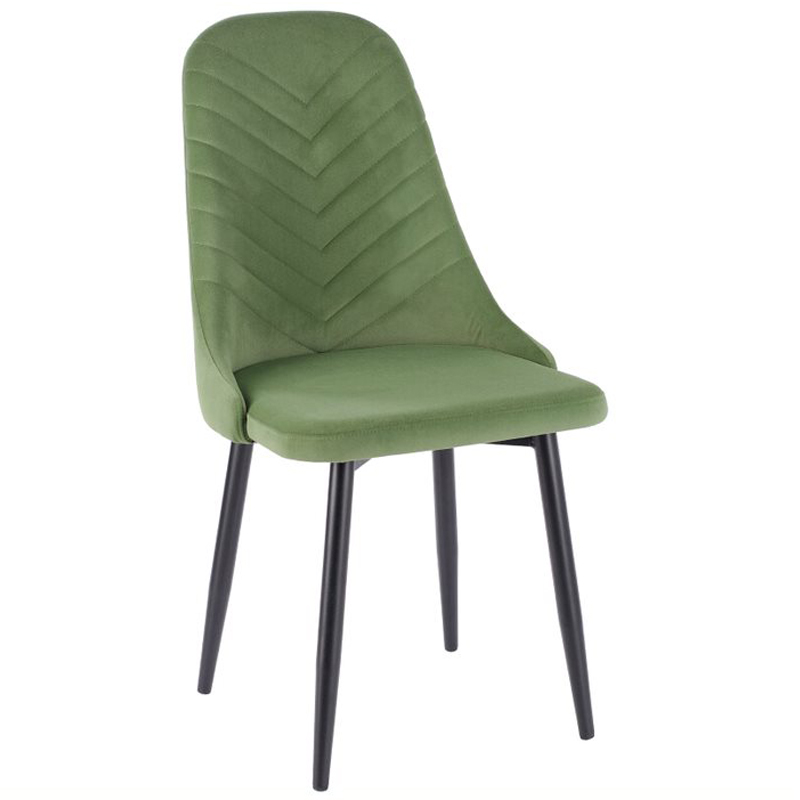 Стул Wijan Chair green Зеленый Черный Стул Wijan Chair green Зеленый Черный в Рязани | Loft Concept