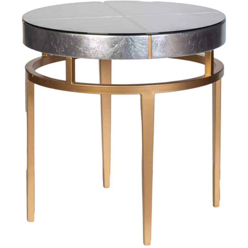 Столик журнальный Mercury silver/gold Серебристый Столик журнальный Mercury silver/gold Серебристый в Рязани | Loft Concept