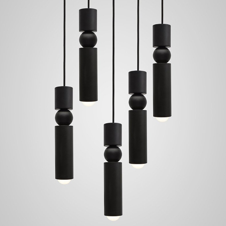 Подвесной светильник Fulcrum by Lee Broom Black Черный Подвесной светильник Fulcrum by Lee Broom Black Черный в Рязани | Loft Concept