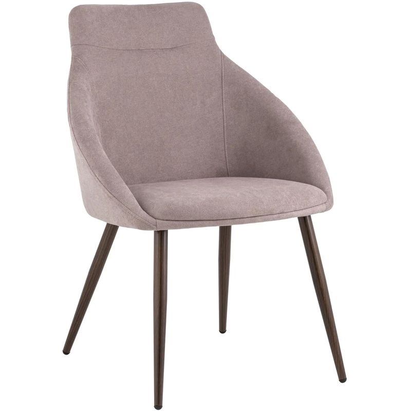 Стул Queenie Chair Пыльно-Розовый Цвет Розовый пастельный Коричневый Стул Queenie Chair Пыльно-Розовый Цвет Розовый пастельный Коричневый в Рязани | Loft Concept