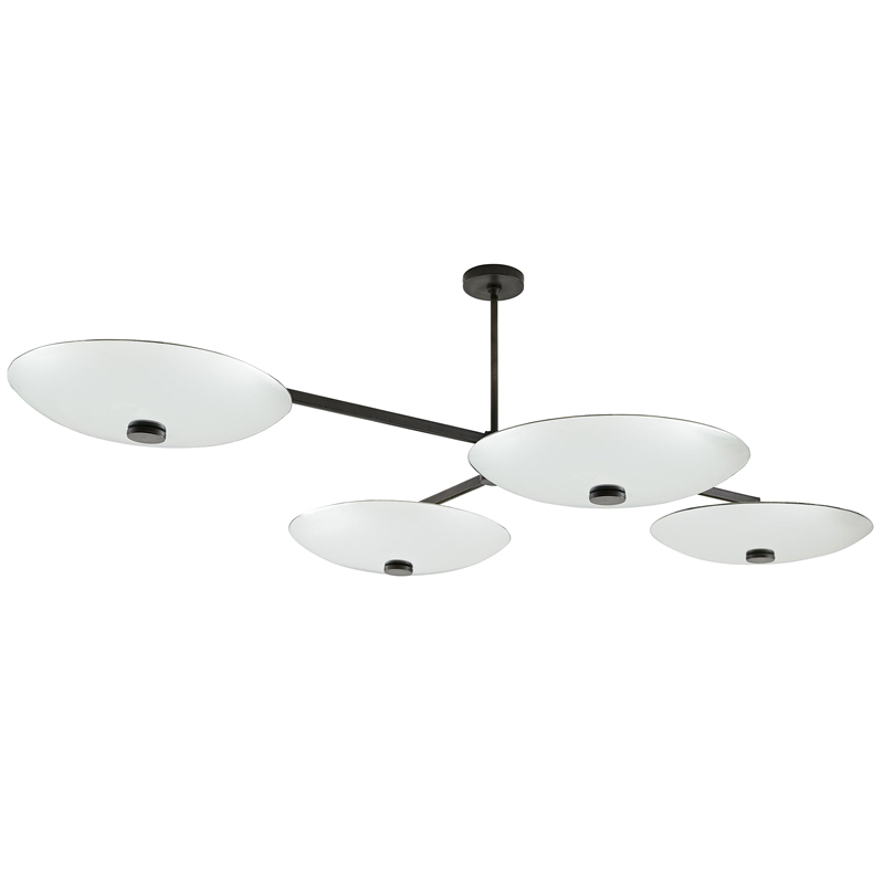 Люстра Arteriors RAMSEY CHANDELIER Черный Серый Серебряный Люстра Arteriors RAMSEY CHANDELIER Черный Серый Серебряный в Рязани | Loft Concept