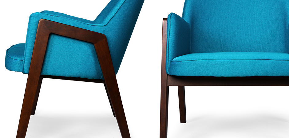 Кресло Gregory light blue Кресло Gregory light blue - Loft-Concept в Рязани