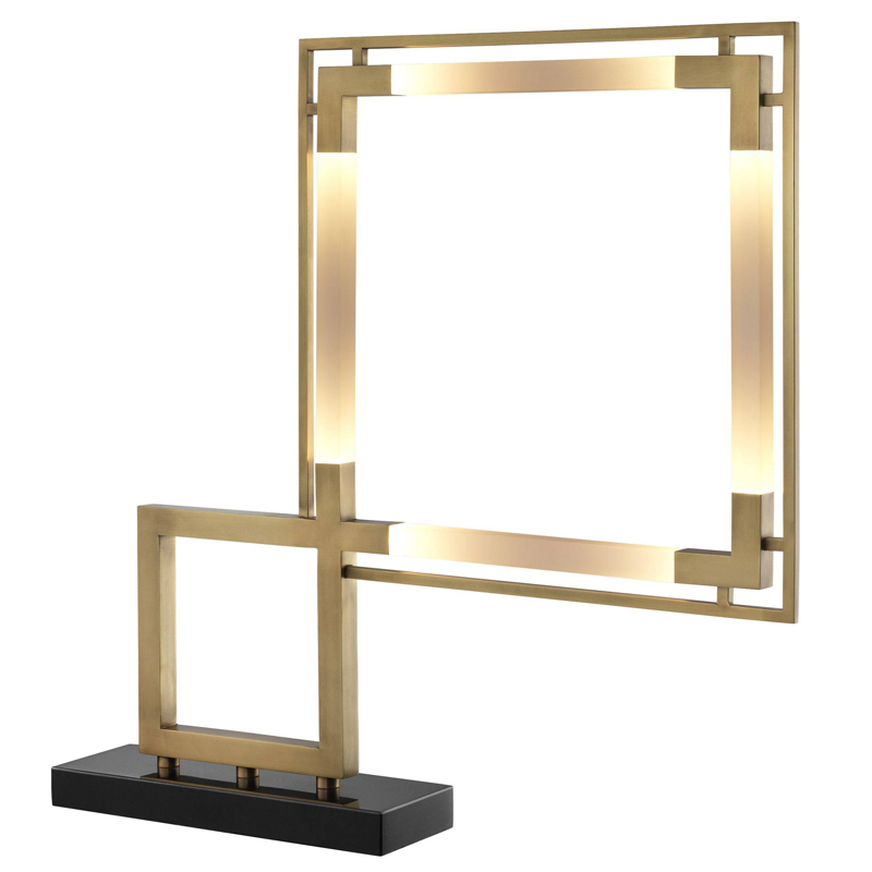 Настольная лампа Eichholtz Table Lamp Esperia Латунь Античная полированная Черный Мрамор Nero Настольная лампа Eichholtz Table Lamp Esperia Латунь Античная полированная Черный Мрамор Nero в Рязани | Loft Concept