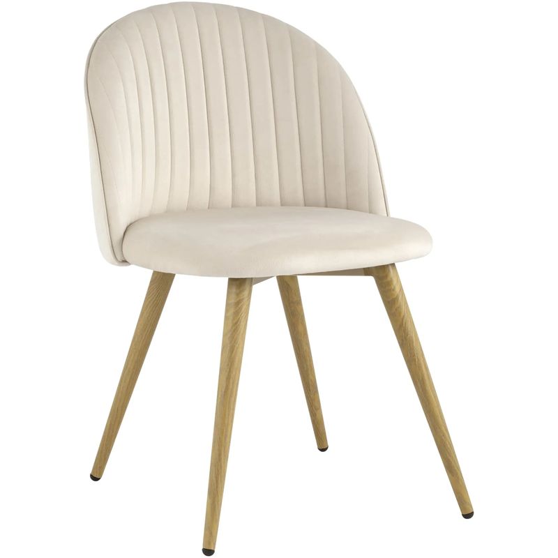 Стул Miruna Chair Молочный Велюр Молочный Древесина Стул Miruna Chair Молочный Велюр Молочный Древесина в Рязани | Loft Concept