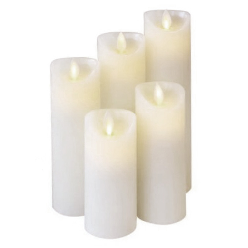 Набор свечей Five LED Candles Белый Набор свечей Five LED Candles Белый в Рязани | Loft Concept