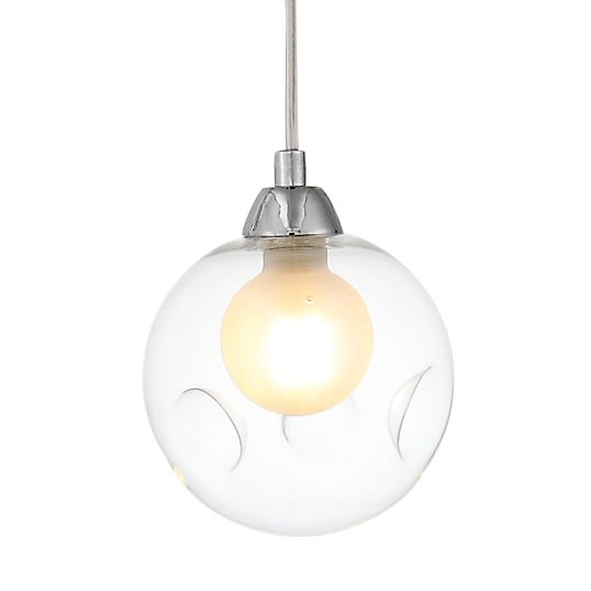 Светильник Bocci 28.1 Single Pendant Хром Прозрачный (Transparent) Светильник Bocci 28.1 Single Pendant Хром Прозрачный (Transparent) в Рязани | Loft Concept