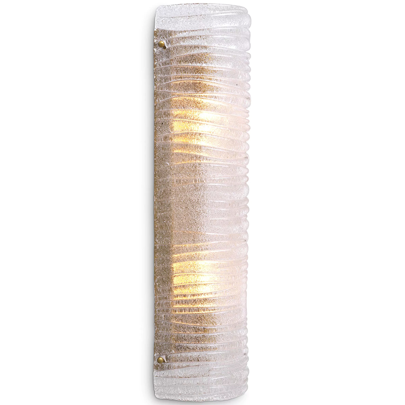 Бра Eichholtz Wall Lamp Sanchez Латунь Прозрачное Стекло Бра Eichholtz Wall Lamp Sanchez Латунь Прозрачное Стекло в Рязани | Loft Concept