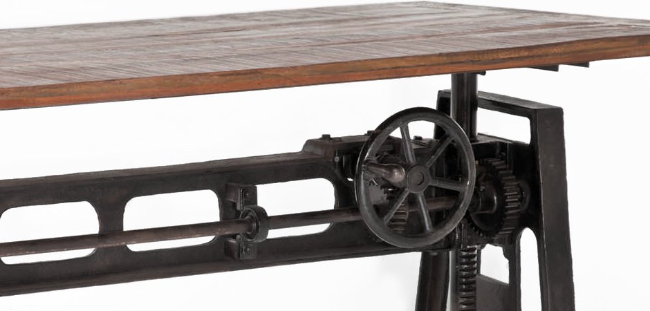 Стол GARIBALDI Dining Table Industrial Стол GARIBALDI Dining Table Industrial - Loft-Concept в Рязани