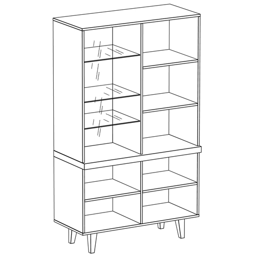 Шкаф-буфет Arden Mirror Cupboard в Рязани