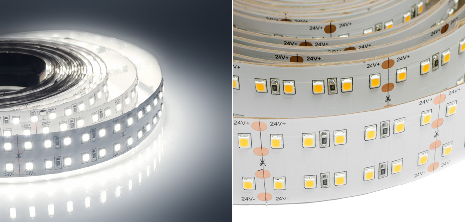Светодиодная лента 38W/m 240 диодов/2м 2835SMD дневной белый 5M Светодиодная лента 38W/m 240 диодов/2м 2835SMD дневной белый 5M - Loft-Concept в Рязани