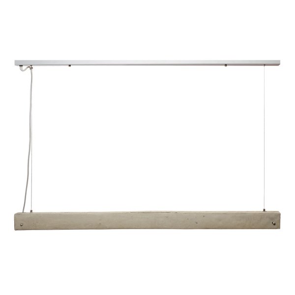 Подвесной светильник Concrete Cubicus Line Pendant Серый Подвесной светильник Concrete Cubicus Line Pendant Серый в Рязани | Loft Concept