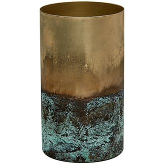 Ваза Turquoise Rust Латунь Бирюзовый Ваза Turquoise Rust Латунь Бирюзовый в Рязани | Loft Concept