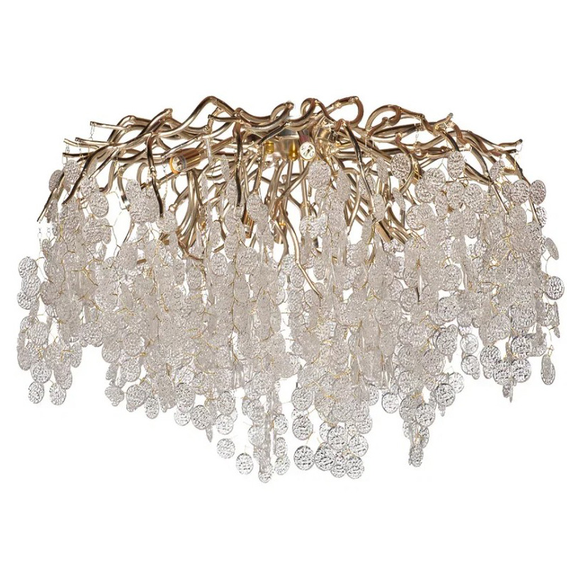 Потолочная люстра FAIRYTREE Champagne Chandelier 60 Золотой Шампань Потолочная люстра FAIRYTREE Champagne Chandelier 60 Золотой Шампань в Рязани | Loft Concept