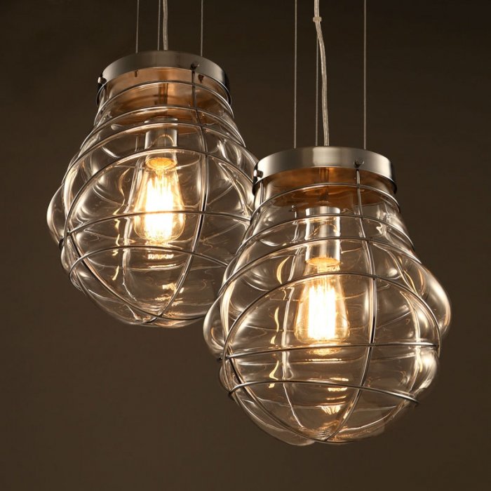 Подвесной светильник Steampunk Glass Shape Подвесной светильник Steampunk Glass Shape в Рязани | Loft Concept