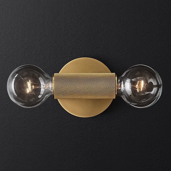 Бра RH Utilitaire Inline Sconce Brass Латунь Бра RH Utilitaire Inline Sconce Brass Латунь в Рязани | Loft Concept