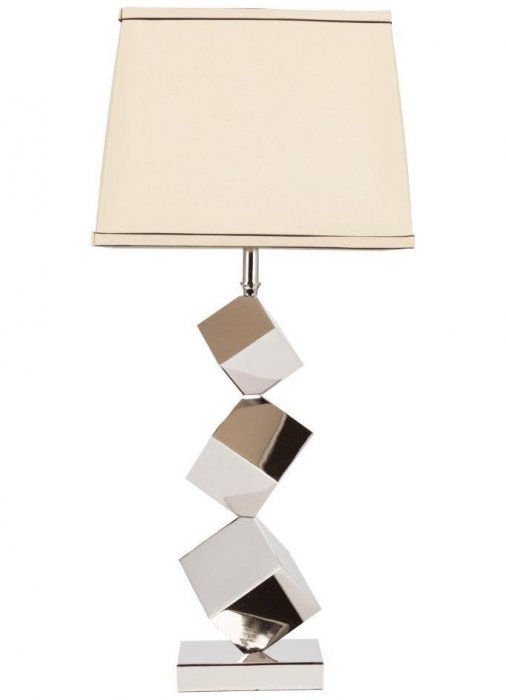 Настольная лампа Cubus Table Lamp Серебряный Настольная лампа Cubus Table Lamp Серебряный в Рязани | Loft Concept