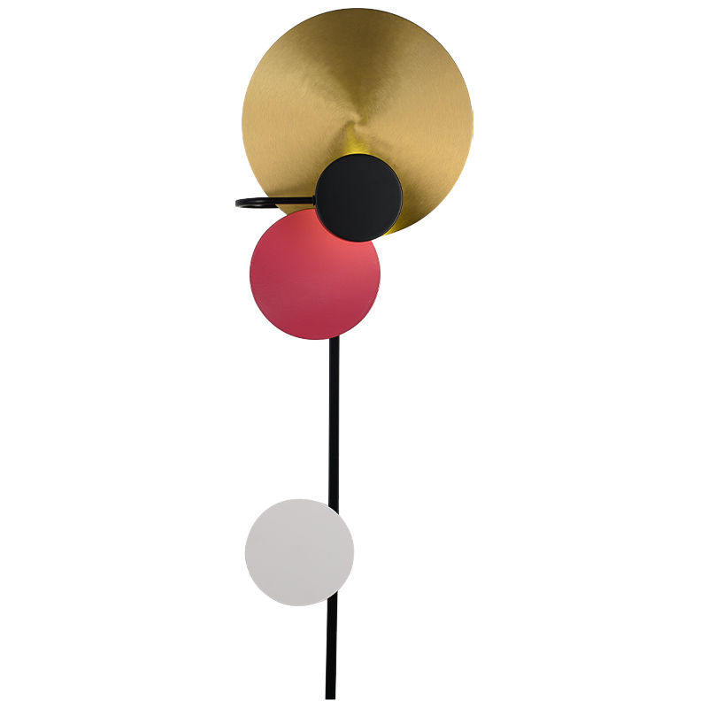 Бра PLANET LAMP METTE SCHELDE red Золотой Красный Черный Белый в Рязани | Loft Concept 