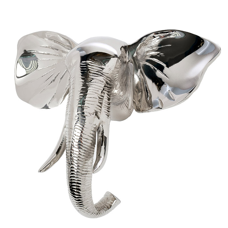 Аксессуар на стену Elephant Head Хром Аксессуар на стену Elephant Head Хром в Рязани | Loft Concept