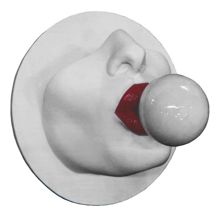 Бра Bulb in the Mouth Wall lamp Белый Красный Бра Bulb in the Mouth Wall lamp Белый Красный в Рязани | Loft Concept