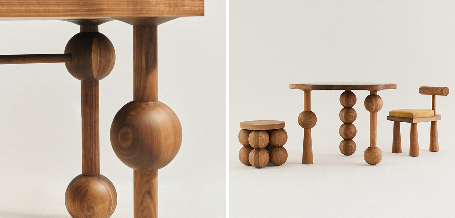 Круглый обеденный стол Keith Unique Shape Dining Table - фото