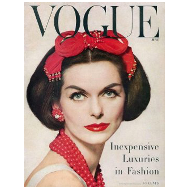 Постер Vogue Cover 1956 June Постер Vogue Cover 1956 June в Рязани | Loft Concept