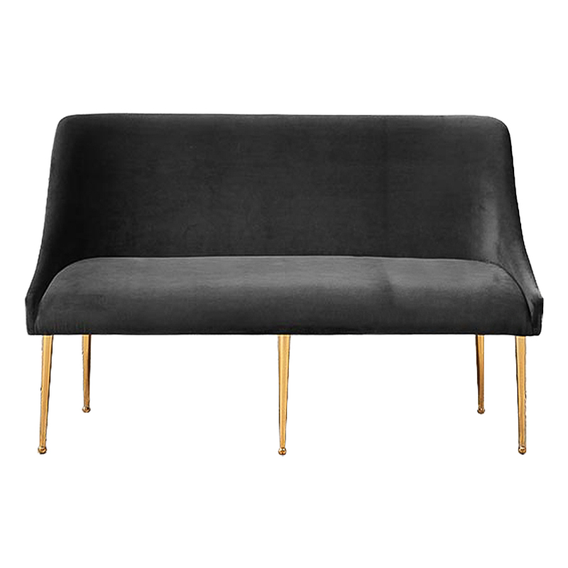 Диван Elegant Graphite Sofa Графитовый Золотой в Рязани | Loft Concept 