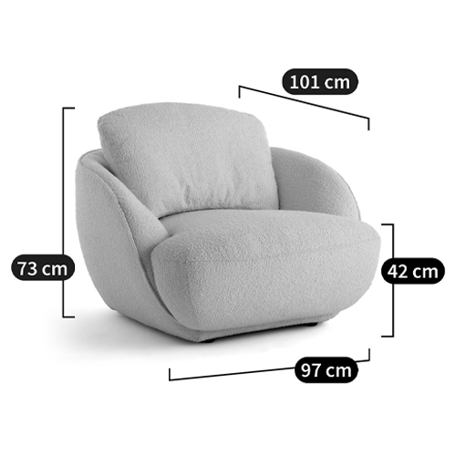 Полукруглое мягкое кресло Halle Green Armchair Полукруглое мягкое кресло Halle Green Armchair в Рязани