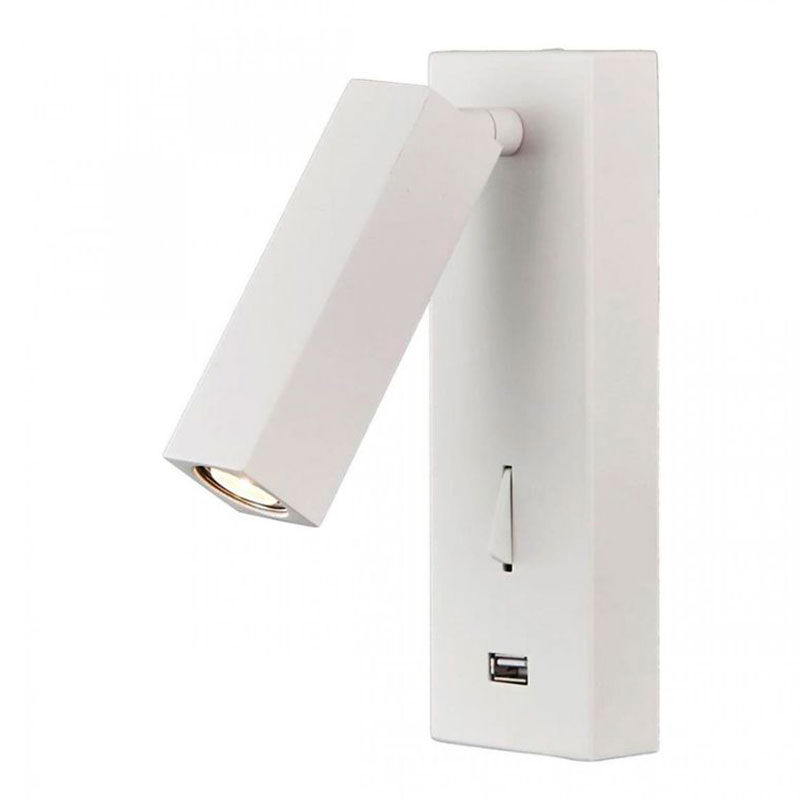 Бра Chelsom WALL LED DOCK White USB Белый Бра Chelsom WALL LED DOCK White USB Белый в Рязани | Loft Concept