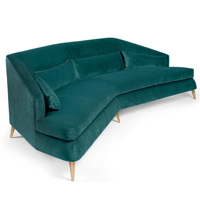 Диван Margot Sofa MUNNA Изумрудный Диван Margot Sofa MUNNA Изумрудный в Рязани | Loft Concept