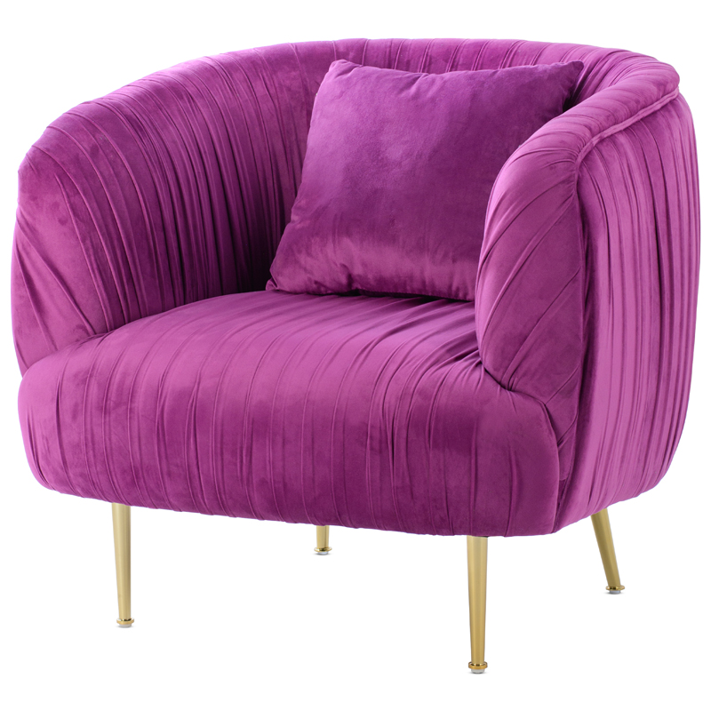 Кресло SOUFFLE CHAIR purple Фуксия Золотой Кресло SOUFFLE CHAIR purple Фуксия Золотой в Рязани | Loft Concept