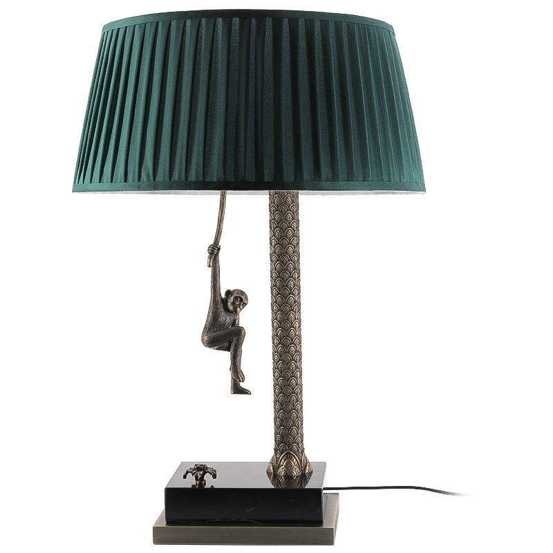 Настольная лампа Джунгли Table Lamp Jungle Emerald Латунь Античная полированная Черный Мрамор Nero Изумрудный Настольная лампа Джунгли Table Lamp Jungle Emerald Латунь Античная полированная Черный Мрамор Nero Изумрудный в Рязани | Loft Concept