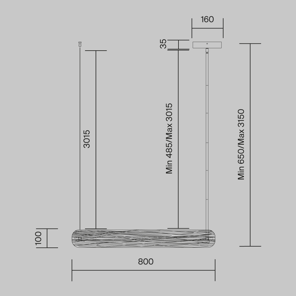 Подвесной светильник Frostum в Рязани