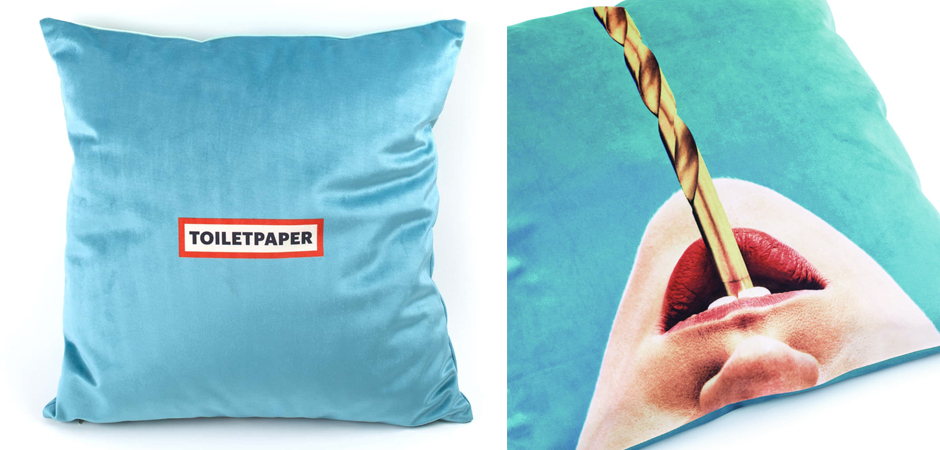 Подушка Seletti Cushion Drill Design Toiletpaper Подушка Seletti Cushion Drill Design Toiletpaper - Loft-Concept в Рязани