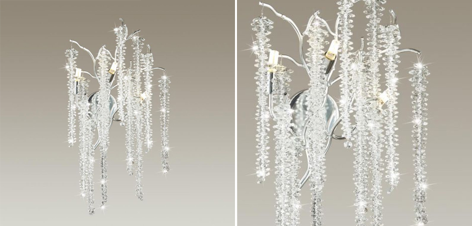 Бра Fairy Tree Silver на 3 лампы Бра Fairy Tree Silver на 3 лампы - Loft-Concept в Рязани