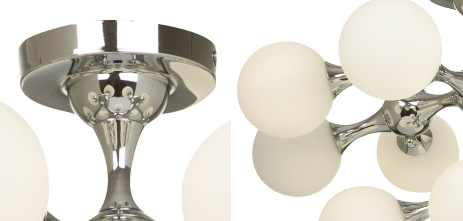 Потолочный светильник MOONDROP Lamp Chromium 13 Потолочный светильник MOONDROP Lamp Chromium 13 - Loft-Concept в Рязани