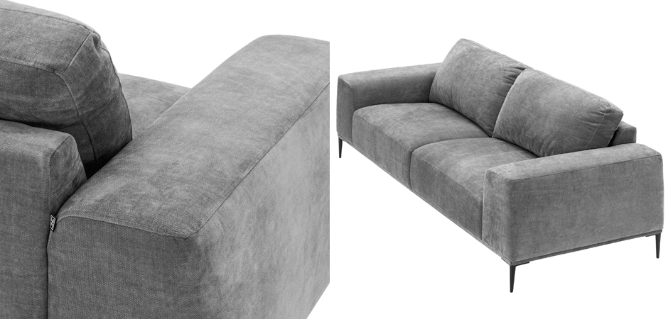 Диван Eichholtz Sofa Montado grey - фото №1